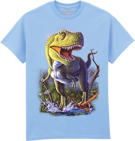 Dinosaurus Green Rex The Coloured House T-shirt M