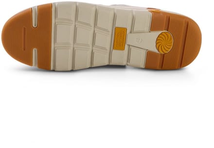 camel active Lichte sneakers van leer en textiel - Maat - Beigemenswear-42