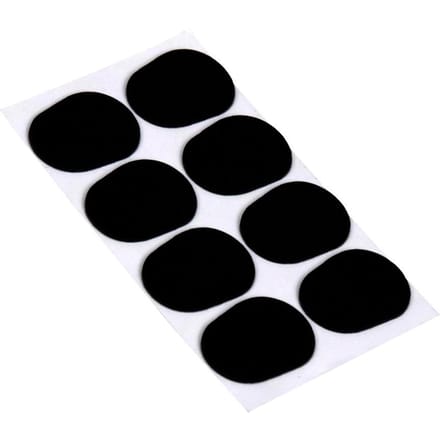 Coussinets pour Saxophone Alto Tenor, 8 pièces, clarinette, coussinets black-0.8mm white