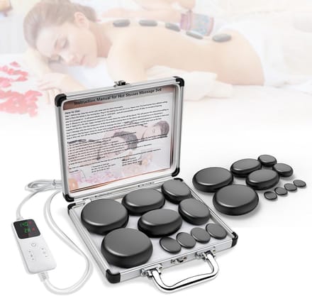 Professionele 10 hete stenen verwarmers voor ontspanning en wellness