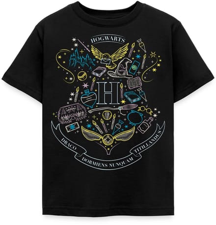 Harry Potter Hogwarts onderdelen T-Shirt Kinderen