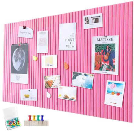Dailygoods - Groot Vilten Prikbord Zelfklevend 120 x 90 cm