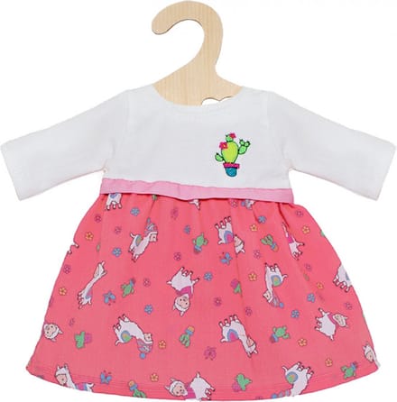 Heless Poppenkleding Alpaca Oscar Wit/roze 28 - 35 Cm
