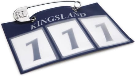 Kingsland Nummerplaat Classic Wit