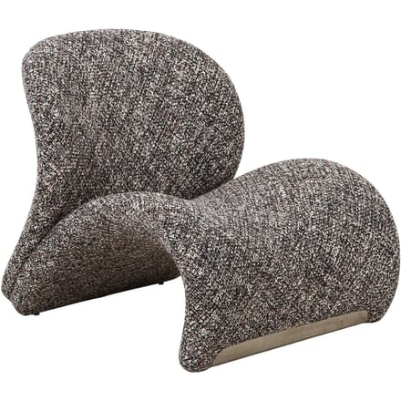 Fauteuil Bruin - Stof & Textiel - 77x82x73cm - Fauteuil Sofia - House Nordic