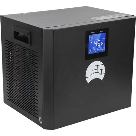 1 3 pk IJsbad Koeler 3 Modi Touchscreen Afstandsbediening Ingebouwde Filterpomp IJsbad Koelsysteem VS Stekker gray