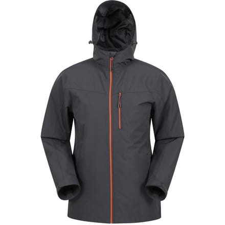 Mountain Warehouse Heren Brisk Extreme Waterdicht Jasje (Donkergrijs)