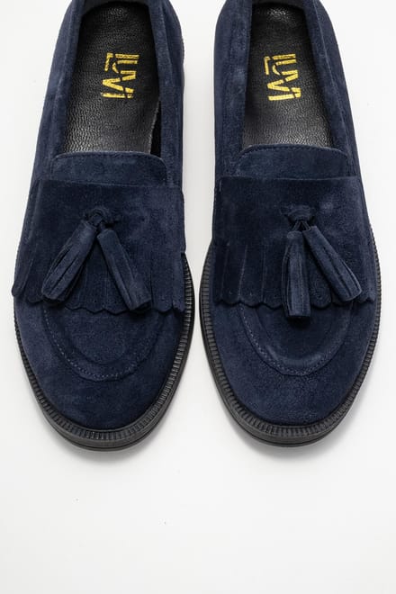 Milly Leren Kwast Loafer