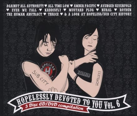 Hopelessly Devoted To You 2cd+Dvd//W/Avenged Sevenfold/Thrice/Well/Melee/Ao 6 - Various