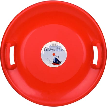 Restart Slee Glijschotel - Snow Disc Slede - Rood - 60 cm