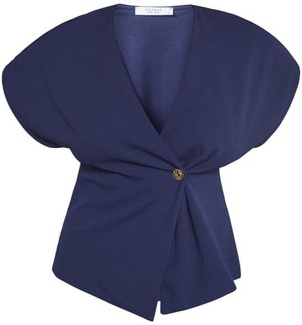 SISTERS POINT Gevela-ve - Dames Gilet - Navy - Maat XS