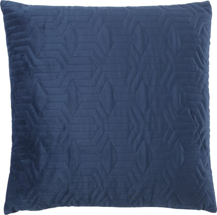 Dutch Decor JOAN - Sierkussen blauw 45x45 cm - Inclusief binnenkussen