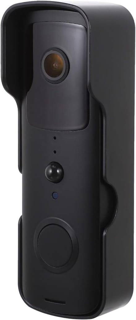 Videodeurbel - Slimme deurbel - Veiligheid thuis - Draadloze wifi verbinding - 15 x 5 x 4 cm