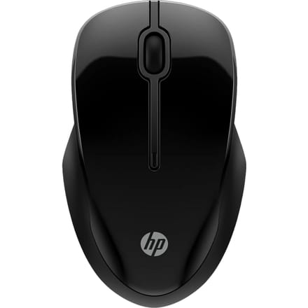 HP 250 Dual Mode Bluetooth Wireless Mouse Black - Muis - Optisch - 3 knoppen - Zwart