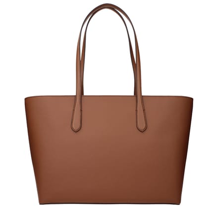 Michael Kors Bruine Leren Schoudertas