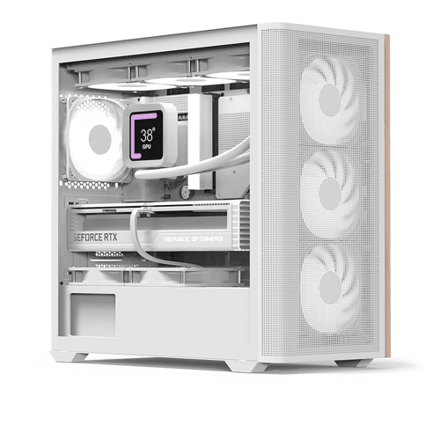 Aerocool D301A V2 wit/hout