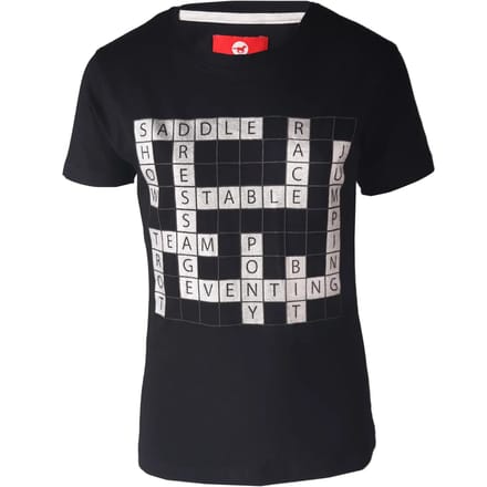 T-shirt met opdruk voor kinderen Red Horse