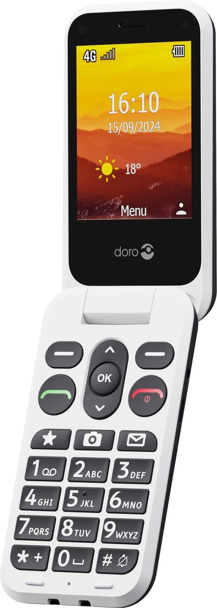 Doro Leva L20 Eenvoudige Senioren Klaptelefoon