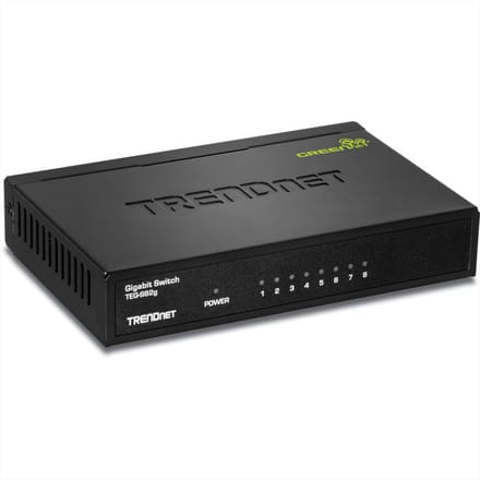 TRENDnet TEG S82g 8-Port Gigabit GREENnet Switch