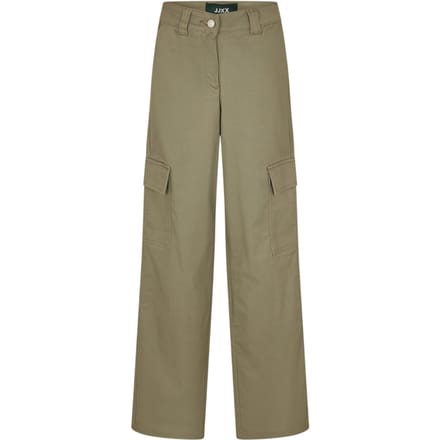 JJXX Dames Rechte Cargo Broek (Stofgroen)