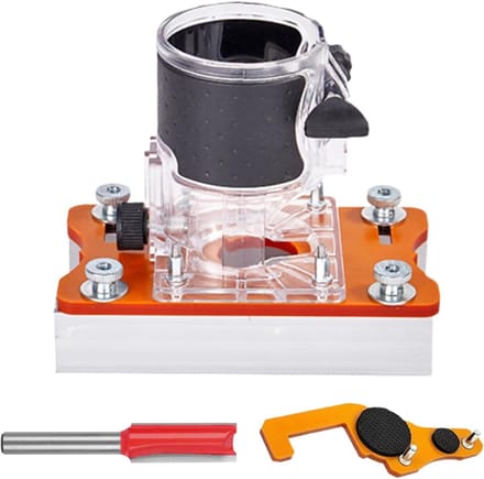 Freesvoet Router - Houtbewerking Accessoire - Meubels Afwerken - Heavy-Duty Constructie - 4-delige set - Niet gespecificeerd