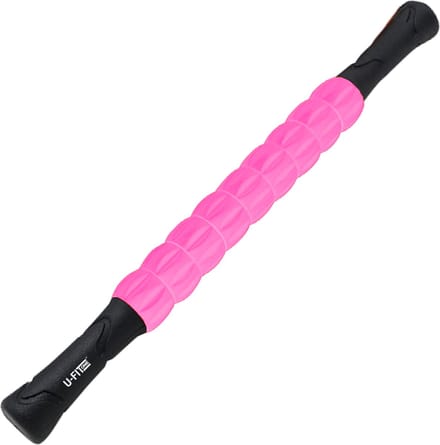 U Fit One Massage roller - Massage stick - Massageapparaten - Foam roller - Sportmassagetherapie - Massage tool - Roze