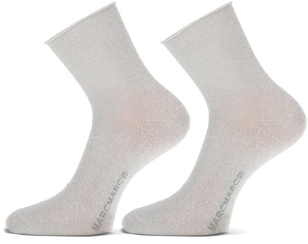 MarcMarcs - 4-Pack - Damessokken - Katoenmix Zachte - Dames - licht silver - 35-38 - 81997