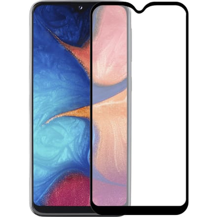 Samsung Galaxy A20e screenprotector gehard glas Edge to Edge
