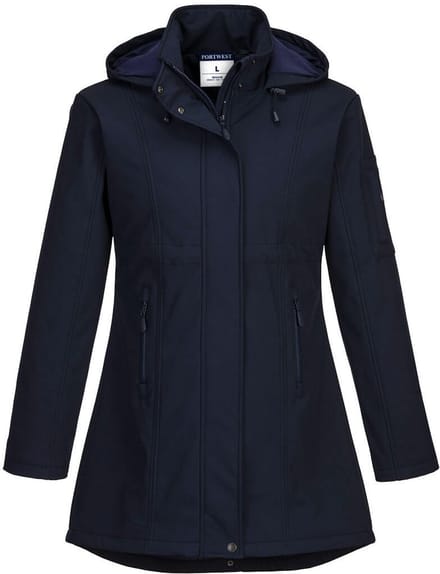 Portwest Carla Softshell Jack voor dames (3L) TK42 - Marine - S