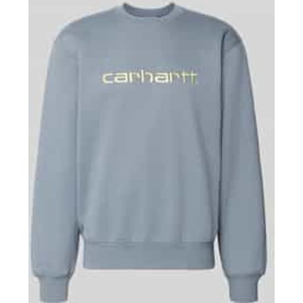 Sweatshirt met labelstitching