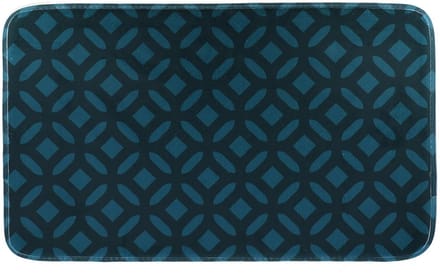 Badmat Design Fantasie - Groen - Antislip - Microfiber - 75 x 45 cm