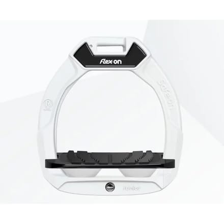Veiligheidssportstijgers Hellend Grip Wit/Zwart/Wit Kind Flex-On Safe-On