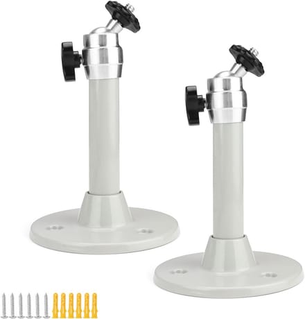 2x Plafondbeugel voor Beamer en Projector - Verstelbare Plafond- en Muurmontagebeugel