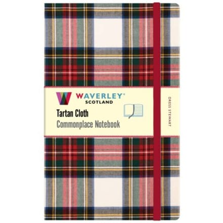 Waverley Commonplace Notebooks: Dress Stewart Large Notebook - Waverley Scotland
