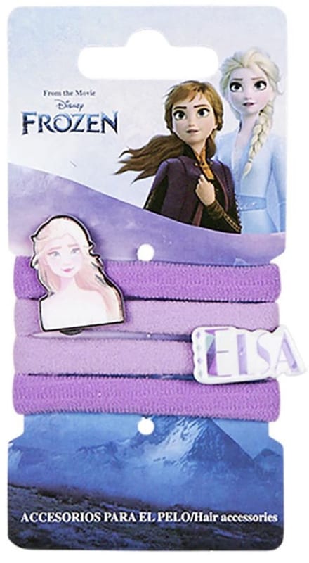Haarelastiekjes Frozen 4 Stuks Multicolour