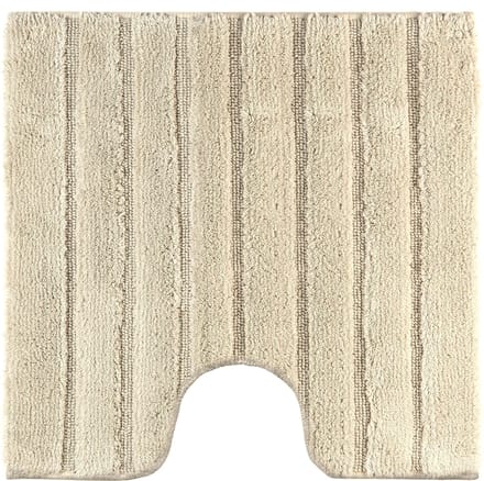 Casilin California WC-mat - 59 x 59 cm - Met uitsparing - Beige