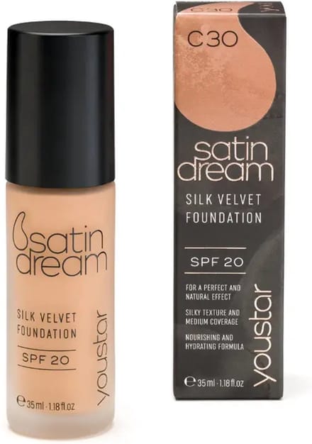 Youstar Satin Cream Foundation SPF20 C30