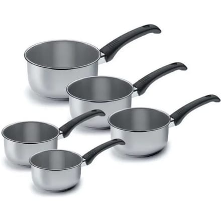 Set van 5 steelpannen Lacor Studio
