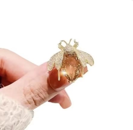 Actie4you® - Bijen Broche - Goudkleurig - Broches - Bruiloft - Dames Sieraden – Speld