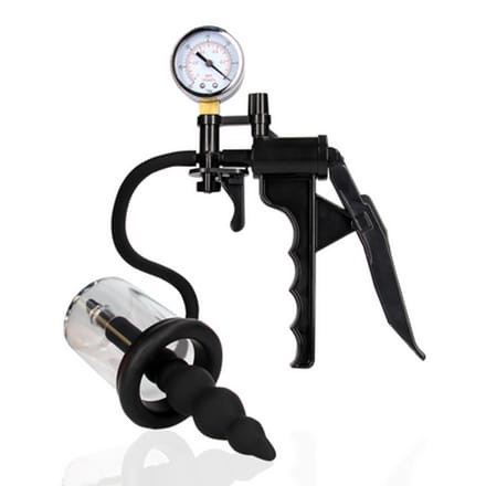 Ouch! by Shots Handmatige Rosingpomp pumps - Zwart