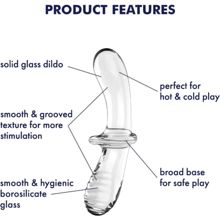 Satisfyer 'Double Crystal', 20 cm