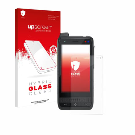 upscreen - Screenprotector voor Uniwa F400 - Folie Beschermfolie Beschermglas transparant