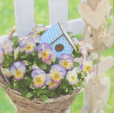 Servetten Spring Decoration 33 x 33 cm