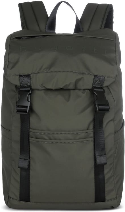 bugatti laptop rugzak rugzak met laptopvak Legere Backpack Olive olijfgroen