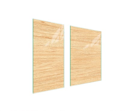 TMK ArtDeko - Snijplank - 75x52 cm - Beschermend Paneel - Glas