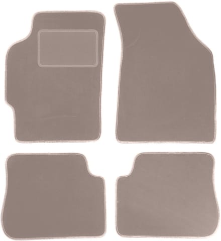 Beige veloursmatten voor: Kia Shuma sedan (1997-2004)