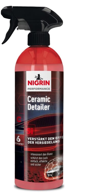 Nigrin Ceramic Detailer Spray 750ml Lakverzorging Keramische Coating Lakglans