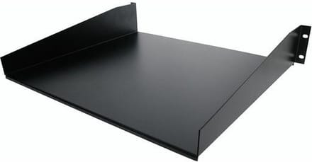 StarTech Standaard Universele Plank Serverrack Zwart