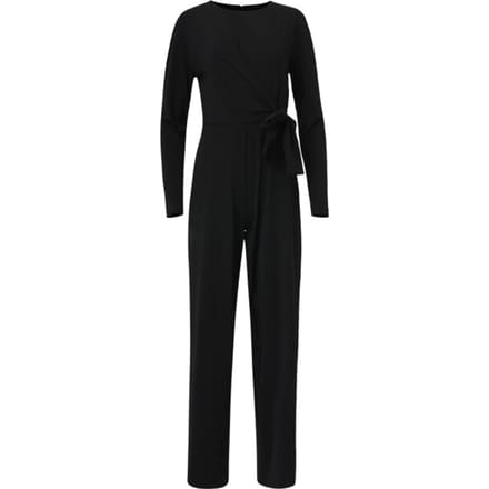 Smashed Lemon Jumpsuit met ronde hals in travelkwaliteit |