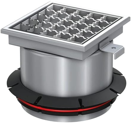 ACO Opzetstuk Variant-CR 200x200/L15 V2A/antislip/Rooster V2A los ingel., 9519.40.92